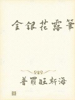 金银花露笔趣阁