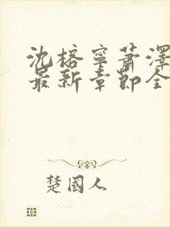 沈榕宁萧泽小说最新章节全文阅读封面