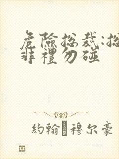 危险总裁:总裁非礼勿碰封面
