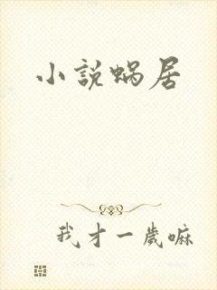 小说蜗居封面