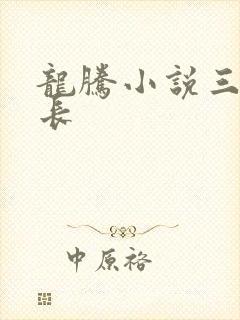 龙腾小说三宝局长