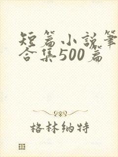 短篇小说笔趣阁合集500篇