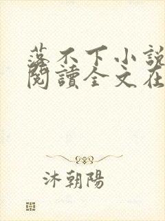 落不下小说免费阅读全文在线阅读