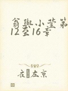 翁与小莹第十部12至16章