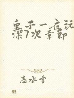 东子一夜玩弄白洁7次章节封面