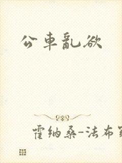 公车乱欲封面