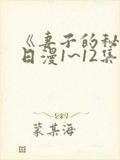 《妻子的秘密》日漫1~12集观看免费
