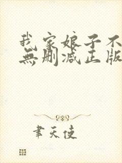 我家娘子不对劲无删减正版
