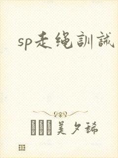 sp走绳训诫文封面
