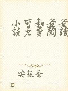 小可和爸爸的小说免费阅读