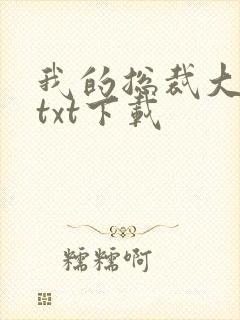 我的总裁大老婆txt下载