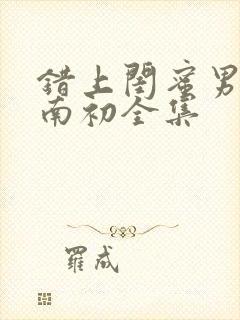 错上闺蜜男友沈南初全集