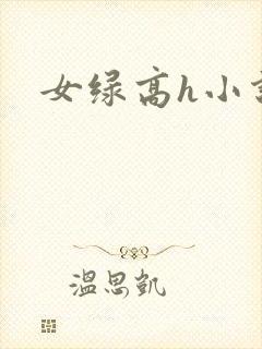 女绿高h小说封面