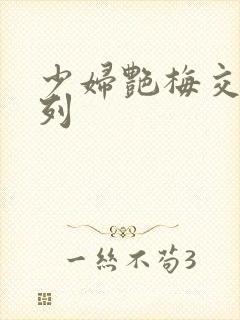 少妇艳梅交换系列
