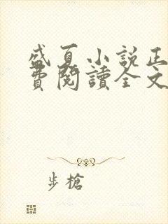 盛夏小说正版免费阅读全文无弹窗
