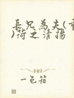 长兄为夫(重生)荷之清扬