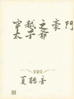 穿越之豪门风流太子爷