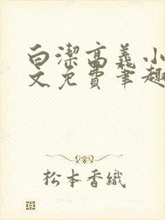 白洁高义小说全文免费笔趣阁在线阅读