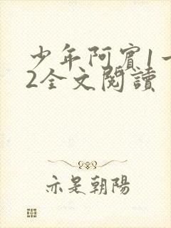 少年阿宾1一72全文阅读封面
