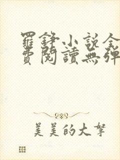 罗铮小说全文免费阅读无弹窗