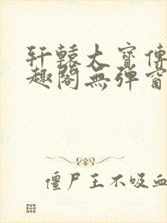 轩辕大宝传奇笔趣阁无弹窗