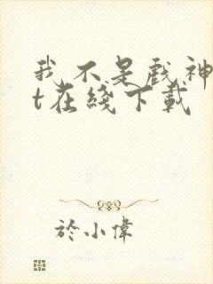 我不是戏神txt在线下载封面
