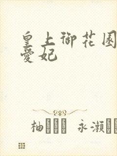 皇上御花园中要爱妃