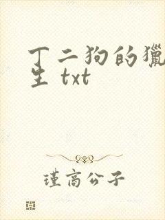 丁二狗的猎艳人生 txt