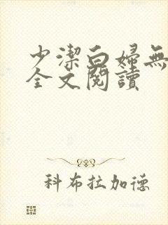 少洁白妇无删减全文阅读