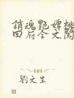 销魂艳婢桃儿爷回府全文阅读封面