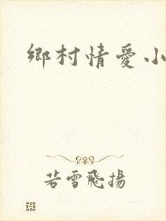 乡村情爱小说