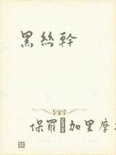 黑丝干