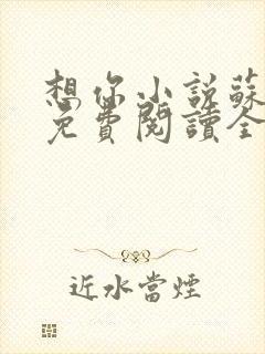 想你小说苏玛丽免费阅读全文无弹窗