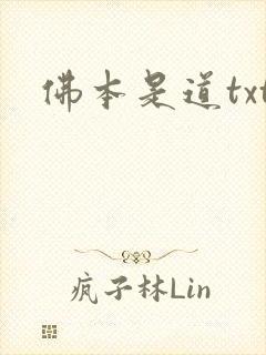 佛本是道txt