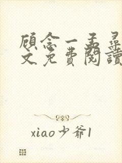 顾念一孟寻洲全文免费阅读