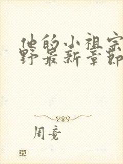 他的小祖宗甜又野最新章节
