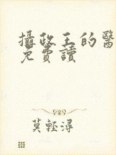 摄政王的医品妃免费读