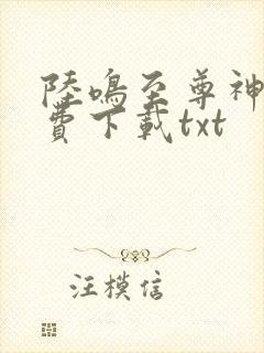 陆鸣至尊神殿免费下载txt