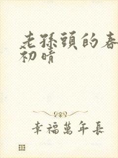 老孙头的春天林初晴