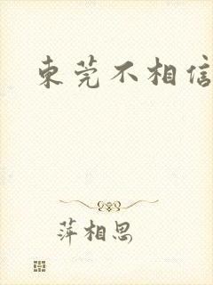 东莞不相信眼泪