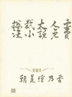 总裁大人要够了没小说免费阅读全文