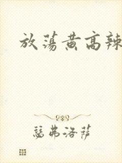 放荡黄高辣h文