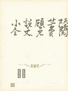 小说顾芒陆承洲全文免费阅读全文