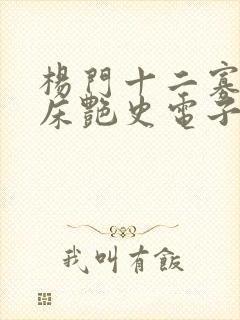 杨门十二寡妇肉床艳史电子书