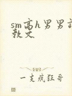 sm高h男男调教文