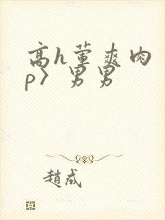 高h荤爽肉〈np〉男男