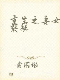 重生之妻女掠夺系统封面