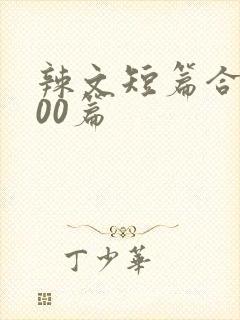 辣文短篇合集500篇