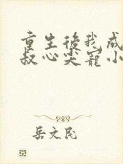 重生后我成了皇叔心尖宠小说封面