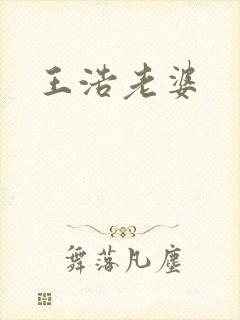 王浩老婆